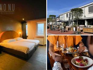 2 overnachtingen voor 2 + ontbijt + warme drank + gebak + 3-gangendiner in Oostkapelle