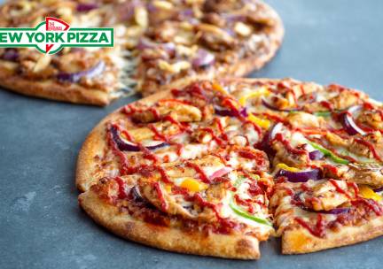 Pizza (25 cm) naar keuze voor afhaal bij New York Pizza in Vlijmen