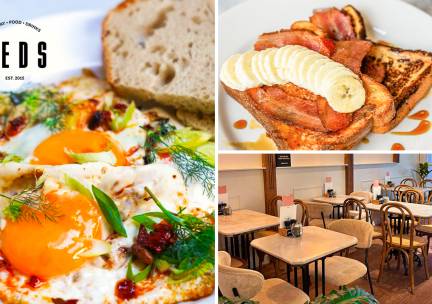 Brunch- of lunchgerecht naar keuze bij Teds Amsterdam de Pijp