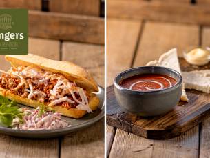 2-gangen keuzelunch vlak bij het Eemmeer