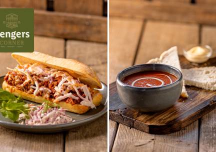 2-gangen keuzelunch vlak bij het Eemmeer