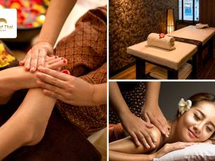 Thaise voetreflexmassage of nek-, rug- en schoudermassage (30 min)