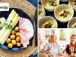 3-gangen aspergediner om af te halen in Den Bosch