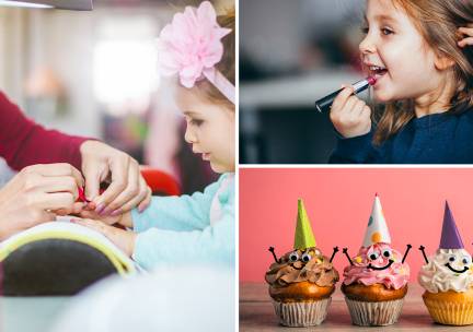 Compleet kinderfeestje in diva- of prinsessenstijl (2 uur)