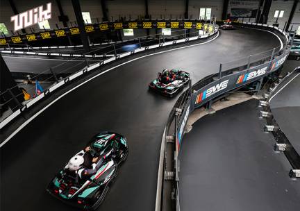 1 of 2 sessies karten bij Wavre Indoor Karting