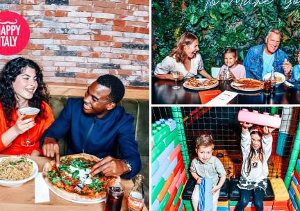 2-gangendiner Ã  la carte bij Happy Italy Tilburg