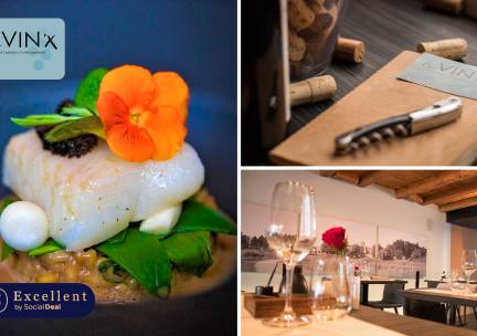 2- of 3-gangenlunch van de chef bij le VIN 'x in hartje 's-Hertogenbosch