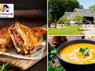 2- of 3-gangen keuzelunch + warme drank naar keuze