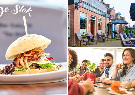 3-gangen keuzediner bij EetcafÃ© De Slok