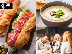 2-gangen keuzelunch + drankje bij Lounge 5