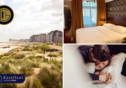 Overnachting voor 2 aan zee + ontbijt + casino