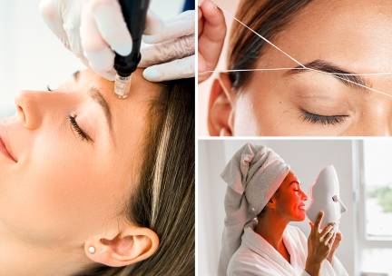 Gezichtsbehandeling naar keuze (45 tot 60 min)