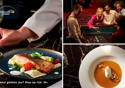 3-gangen keuzediner in Holland Casino Enschede