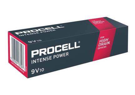 Duracell Procell Intense Alkaline 9V - 10 stuks