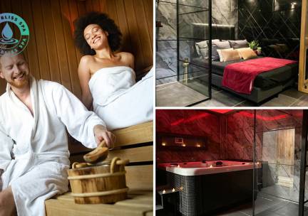 PrivÃ©spa (3 uur) + romantisch arrangement voor 2 personen