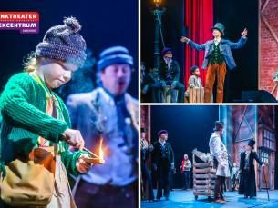 voor theatervoorstelling Meisje met de Zwavelstokjes