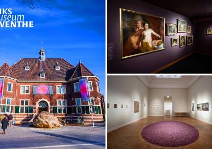 Entree voor Rijksmuseum Twenthe