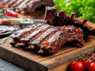 Ambachtelijke halve of hele sparerib naar keuze in Delft