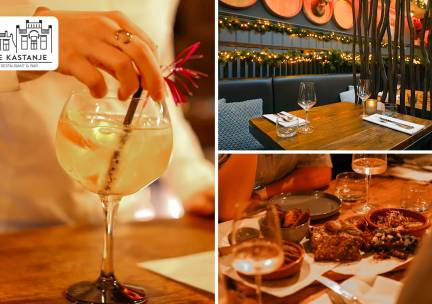 Luxe borrelplank + 2 cocktails bij De Kastanje