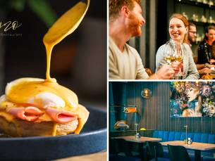 2-gangen keuzelunch + verse jus d'orange bij Kyzo