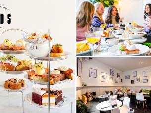 High tea, shared brunch of ontbijt bij Teds in Amsterdam