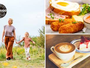 Wandelarrangement incl. warme drank + gebak + 12-uurtje bij Theeschenkerij Eldorado