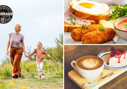 Wandelarrangement incl. warme drank + gebak + 12-uurtje bij Theeschenkerij Eldorado