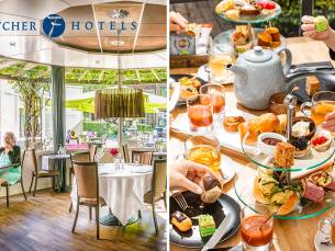 High tea, high wine, high beer of high bubbles voor 2 bij Fletcher Hotels