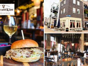 Warme drank + apfelstrudel, 2-gangen keuzelunch of hoofdgerecht + halve liter bier