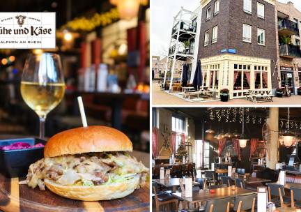 Warme drank + apfelstrudel, 2-gangen keuzelunch of hoofdgerecht + halve liter bier