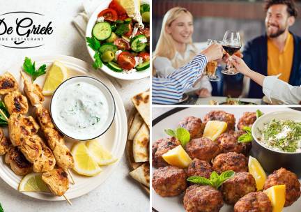 3-gangen keuzediner bij Restaurant De Griek Maarssen