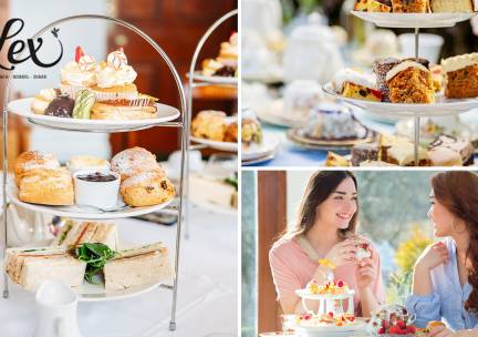 Luxe high tea (2 uur) + evt. bubbels bij Bij Lex