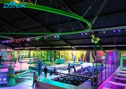 trampolinepark & airpark bij DOCK Fun &Center