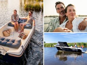 Dagtocht met een sloep (tot 5 personen)