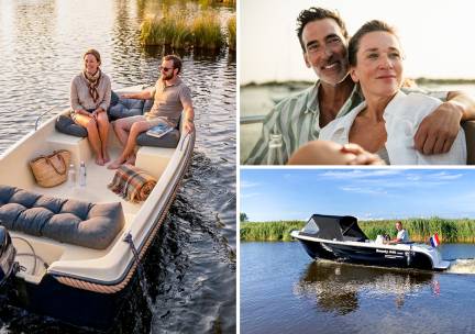 Dagtocht met een sloep (tot 5 personen)