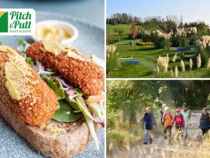 2-gangenlunch of wandel- of fietsarrangement bij Pitch&Putt Golf Doetinchem