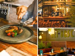 3-gangen keuzediner + broodplankje bij Het BoscafÃ©