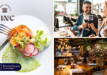 4- of 5-gangendiner van de chef + evt. 5 bites in hartje Roermond