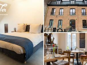 Overnachting voor 2 in een suite + ontbijt + vroege check-in in het hart van Marche-en-Famenne