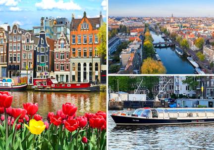 Rondvaart door Amsterdam (75 min)