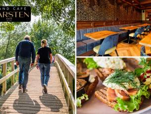Wandelarrangement + warme drank + 2-gangenlunch bij Grand CafÃ© Hotel Karsten