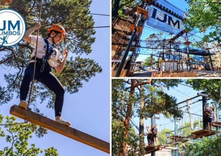 Entree Nettenpark of Klimbos IJzeren Man Vught + consumptie