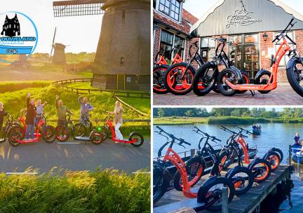 Huur E-step (3 uur) + routes