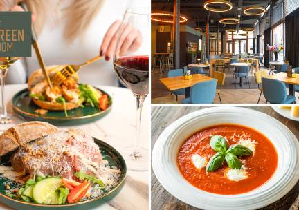 2-gangenlunch Ã  la carte bij The Green Room