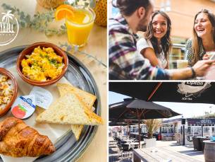Luxe ontbijt bij Beachclub Sandy Hill aan het strand van Zandvoort