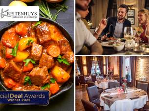 3-gangen keuzediner bij Restaurant Het Kreitenhuys