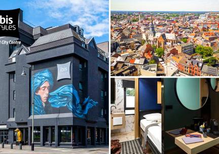 1 of 2 overnachting(en) voor 2 + ontbijt in hartje Hasselt