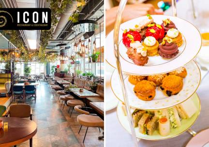 High tea bij ICON Restaurant & Cocktailbar in hartje Utrecht