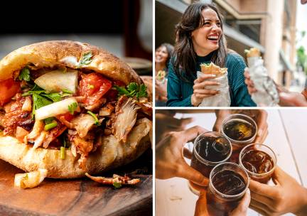 Dürüm, broodje of kapsalon naar keuze + blikje fris in het centrum van Den Bosch