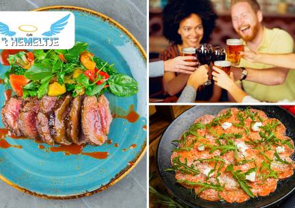 3-gangen keuzediner bij Eetcafé 't Hemeltje